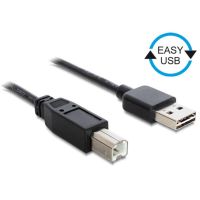 cable usb delock 2 m usb 20 a - b machomacho negro