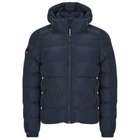 superdry abrigo de plumas hooded sports puffr jacket para hombre