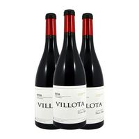 vina del lentisco vino tinto villota rioja 75 cl 145 vol pack de 3 unidades