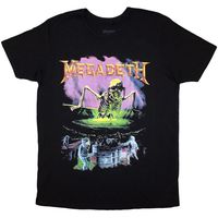 megadeth tops y camisetas contaminated para mujer