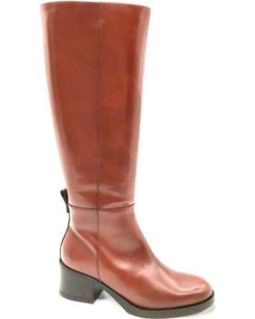 de WONDERS BOTA ALTA TACON 3 CM MARRóN