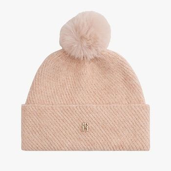 Tommy Hilfiger Gorro Pom Pom Beanie para mujer