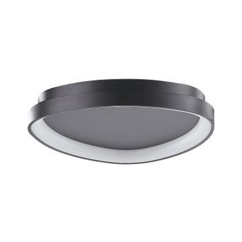 Lámpara De Techo Led De Metal Negro Acrílico Forma De Triángulo Moderno Nanding