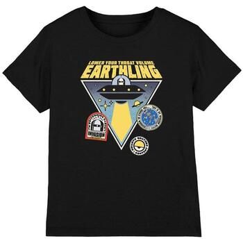 Minions Tops y Camisetas nsters Dort Earthling Badges para niño