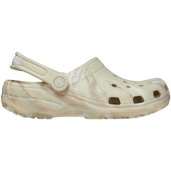 Crocs Zuecos Sandales Classic Marbled Clog beige para hombre
