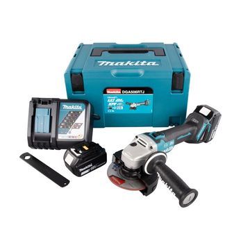 Makita Dga506rtj Amoladora Angular 12,5 Cm 8500 Rpm 2,5 Kg