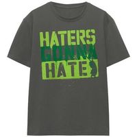 spongebob squarepants camiseta haters gonna hate para mujer