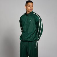 chaqueta deportiva de tricot para hombre de mp - esmeralda oscuro - xs