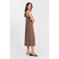le temps des cerises vestidos vestido largo recto anatole para mujer