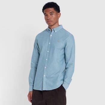 Farah Camisa manga larga Brewer para hombre