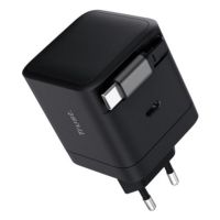 cargador usb-c trust maxo retractil pd 65 w cable 067 m negro