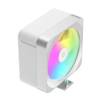 refrigeracion aire ocypus socket intel y amd 120 mm delta a40 ex argb blanco