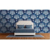 fotomural vinilo zen estilo floral marino 400 x 300 cm