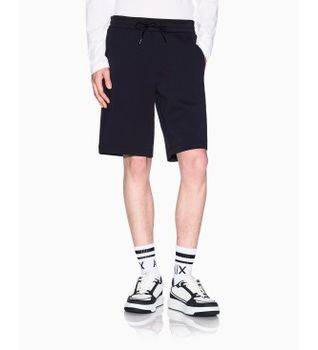 A|X Armani Exchange para hombre. XM000372AF10818UB101 Bermudas Style marino (S), Casual, Algodón