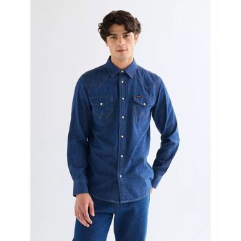 Wrangler Camisa manga larga 112378124-CAROLINE CREEK para hombre