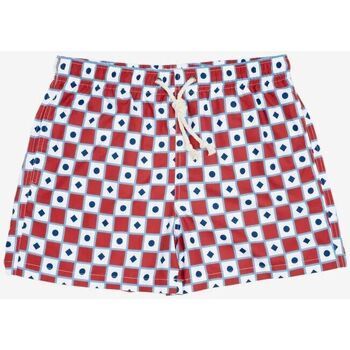 Gassa D'amante Bañador SCIACCA 100100112-ROSSO/AZZURRO/BLU para hombre
