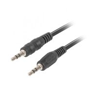 lanberg cable audio minijack 35mm 3 pin machomacho 2m negro