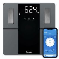 beurer bf 500 super black edition plaza negro gris bascula personal electronica