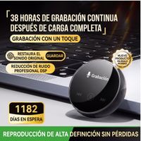 grabadora de voz magnetica discreta audio sin perdidas de 1536k mini dictafono cuerpo metalico pequeno carga rapida usb filtro de ruido dsp para uso personal