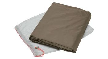 Funda de suelo vaude para tienda allround space 2 personas marron