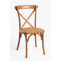silla altea madera de madera 874345 cm - madera natural