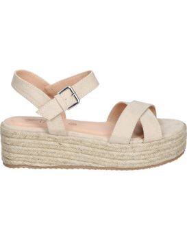 Sandalias Con Cuña Para Mujer Stay 65-689 Beige 39