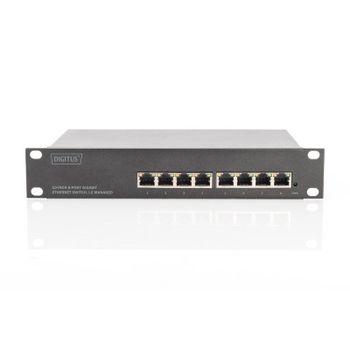 Digitus Conmutador Gigabit Ethernet 8 Puertos 10