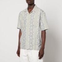 corridor jakarta jacquard cotton shirt - m