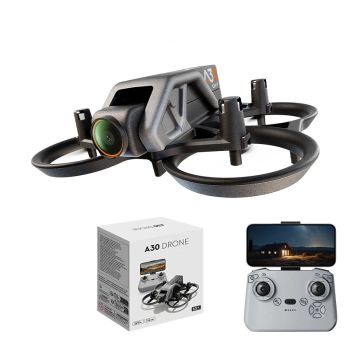 QY A30 Mini Drone de Carreras WiFi FPV con cámara HD gran angular, gimbal con servo, modo de retención de altura, 360° t