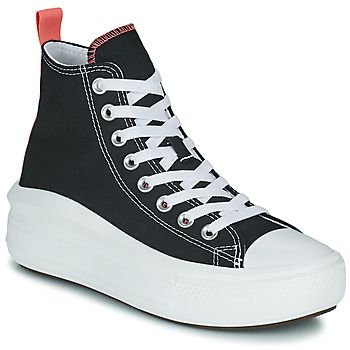 Converse Zapatillas altas Chuck Taylor All Star Move Canvas Color Hi para niña