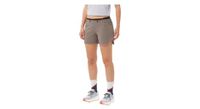 pantalones cortos salomon sense aero 5in beige para mujer