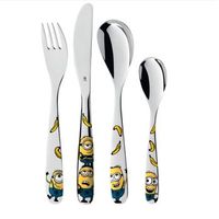 wmf juego de cubiertos infantiles de 4 piezas minions - 1286076040
