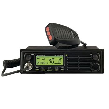Radio CB de coche Albrecht AE 6491 VOX LCD 12/24 V