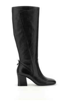 botas de piel napa black 37