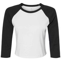 bella  canvas camiseta manga larga bl1200 para mujer
