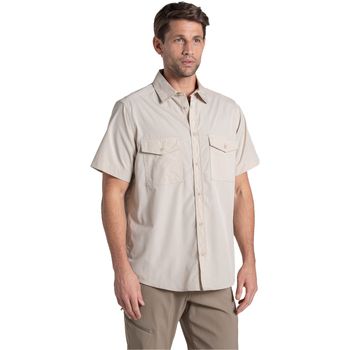Craghoppers Camisa manga corta Kiwi II para hombre