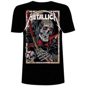 Metallica Camiseta manga larga Death Reaper para mujer