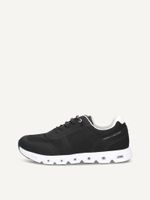 caprice sneaker black made of textile and synthetic size 44