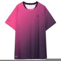 camiseta nox pro morado rosa degradado