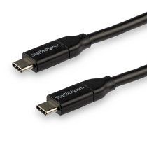 Cable de 3m USB-C a USB-C con capacidad para Entrega de AlimentaciÃ³n de 5A - USB TipoC - Cable de Carga USBC - USB 2.0