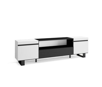 Mueble tv, televisión muebles de salón, almacenaje 200x35x57cm para tv hasta 80