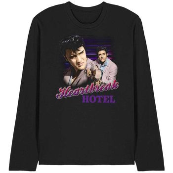 Elvis Presley Camiseta manga larga Heartbreak Hotel para mujer