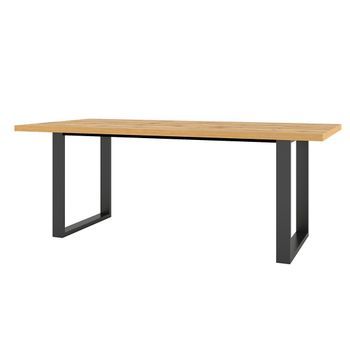 Mesa Para 8 Personas Para Comedor, Colección Milo, Color Roble.