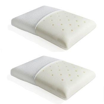 Pack 2 Almohadas Viscoelasticas 90 Cm Descansin | Efecto Nube | Visco | Alivia Tensiones | Doble Funda