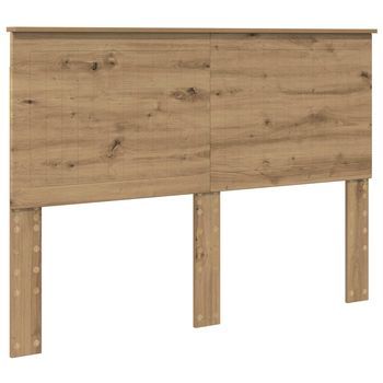 Cabecero，panel De Cabecero Roble Artesanal 140 Cm Madera Contrachapada