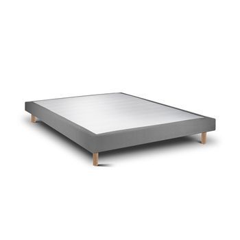 Base De Cama Rígida 15 Milano  Ash Redonda 200 X 80 Cm