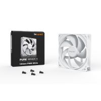 ventilador suplementario be quiet pure wings 3 pwm 120mm 1600rpm ultra silencioso blanco