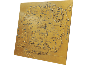 Póster - FaNaTtik The Elder Scrolls. Limited Edition Metal Map of Tamriel, De metal