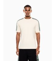 ea7 para hombre 7m001507af16548 camiseta logo tone series beige l casual algodon manga corta