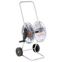 carrete de rollo para manguera de 50 m 12 o 35 m 34 acero vidaxl